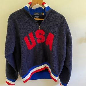 Ralph Lauren 2022 Olympic team zip up